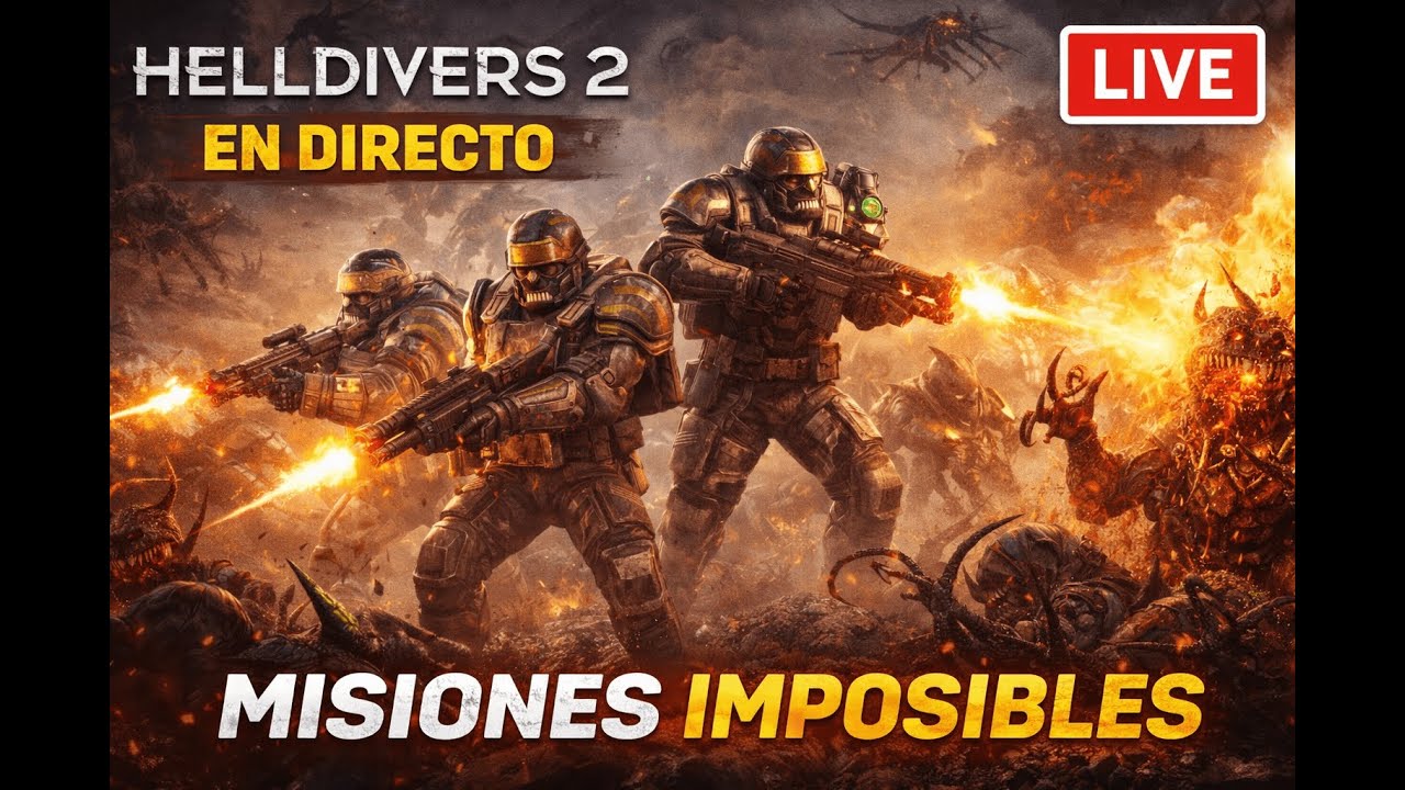 HELLDIVERS 2 EN ESPAÑOL 🚀 CAOS TOTAL EN COOPERATIVO