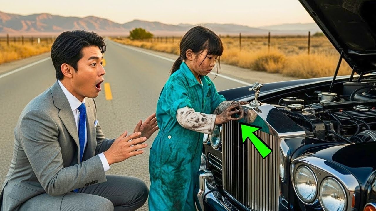 가난한 천재 소녀는 패닉에 빠진 재벌을 도와 그의 롤스로이스를 고쳐주었다  그가 그녀의 손가락에 있는 반지를 본 순간 얼어붙었다 mp4