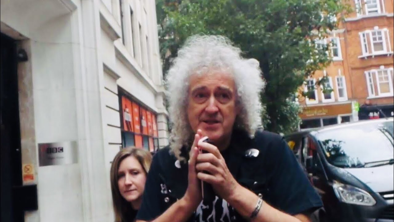 Brian May CBE in London 25 10 2019 (2)