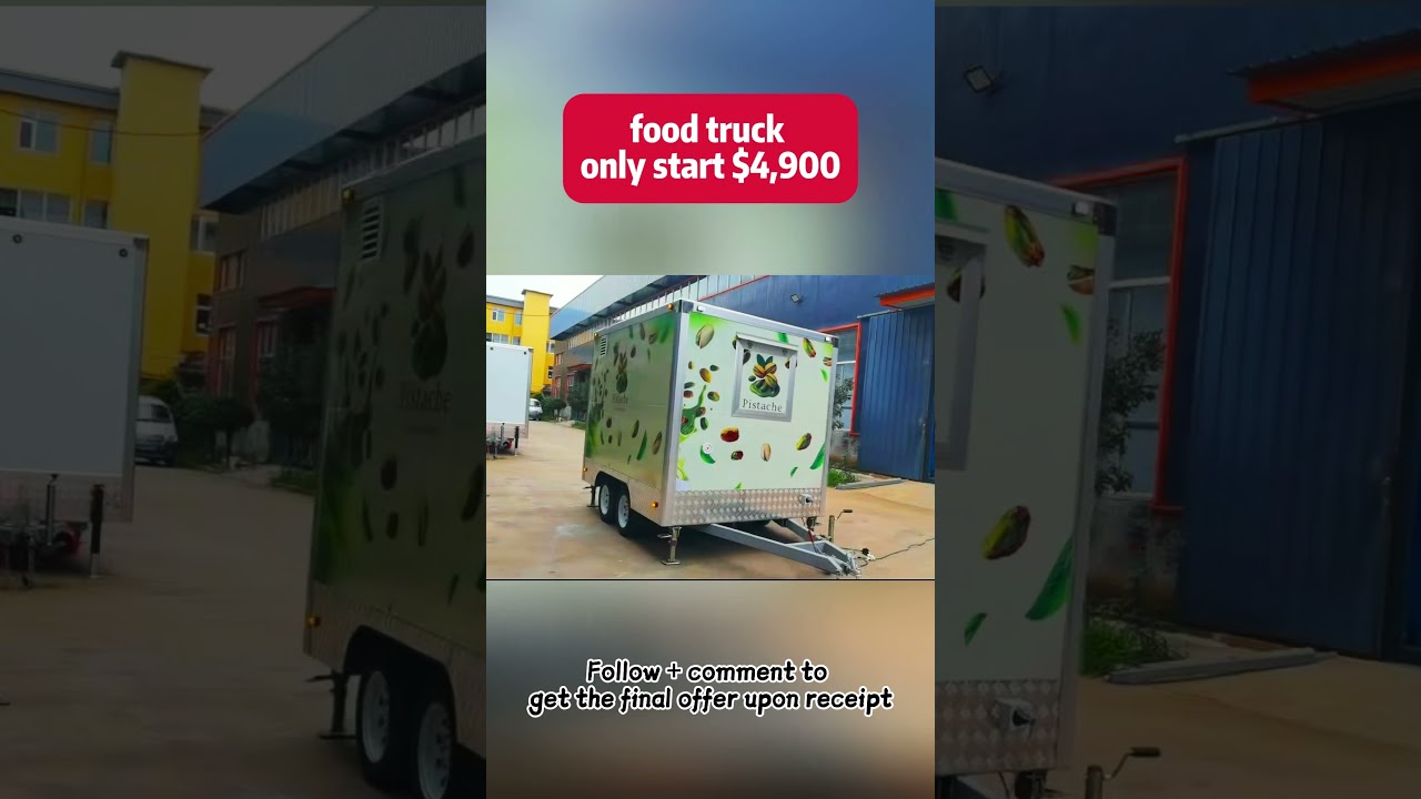 How to easily build a $500,000 annual revenue food truck using Siristar food trailer products