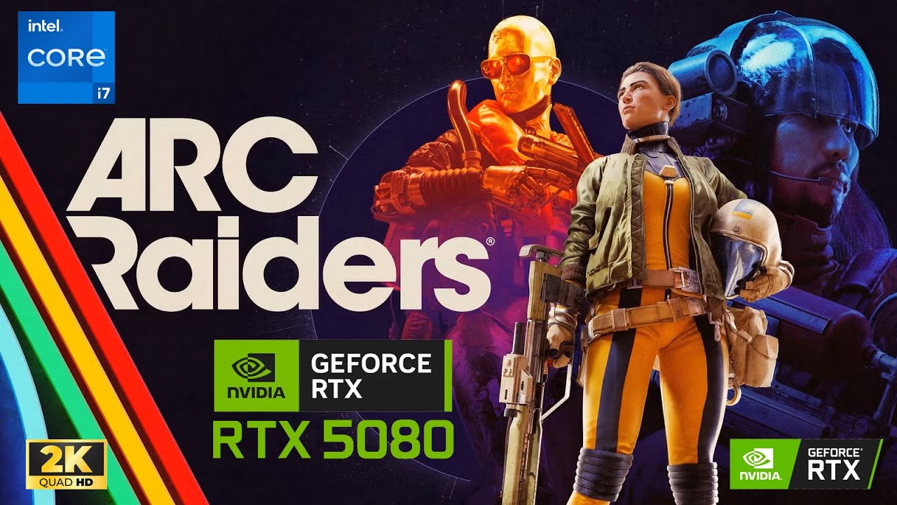 Arc Raiders Ultra Settings (RTX 5080, I714700Kf) 1440P DLSS 4