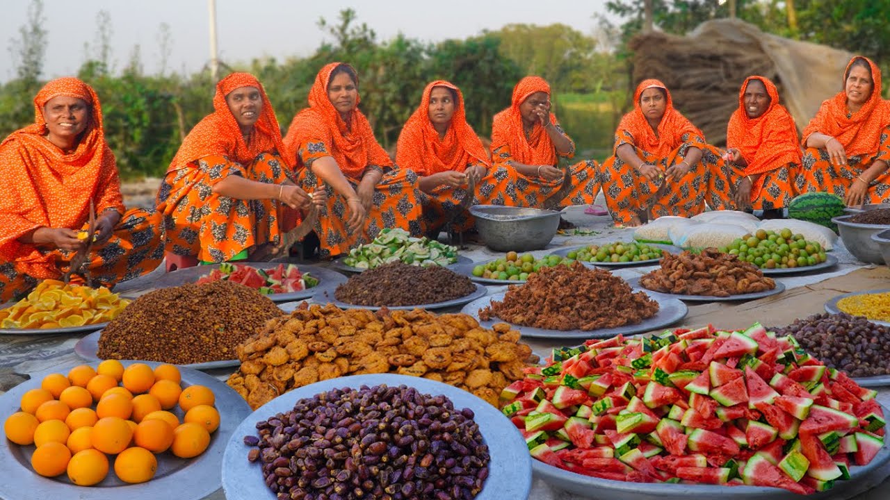 🌙 Grand Village Iftar Feast by Women | গ্রামের ইফতার আয়োজন 🍽️ | AroundMeBD
