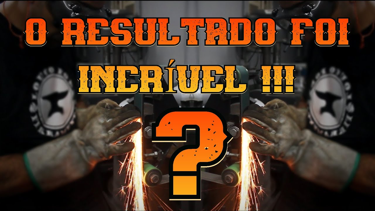 O RESULTADO FOI INCRÍVEL #FACA #KNIVES