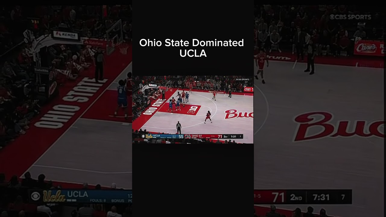 🔥 John Mobley Jr. Drops 28 as Ohio State Beats UCLA 86–74! 