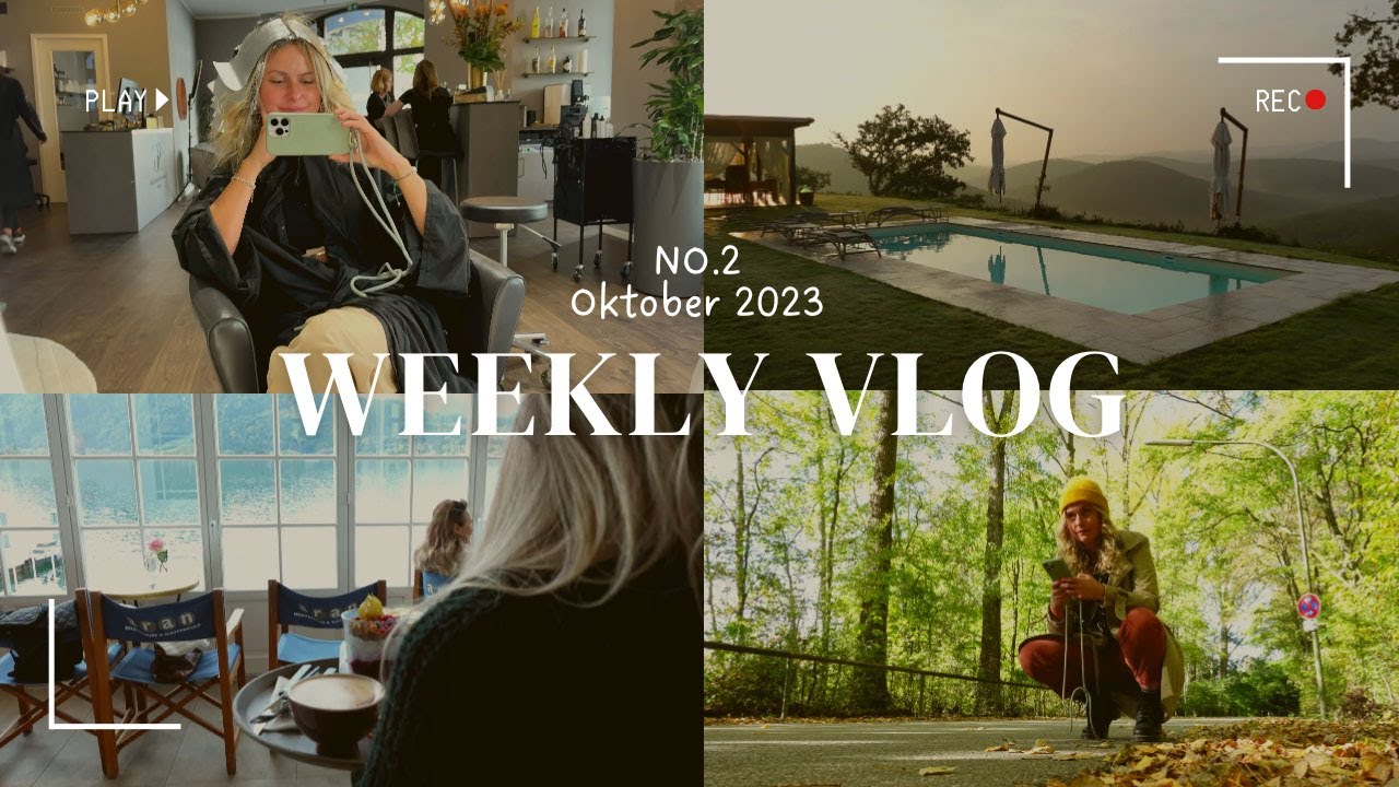 Weekly Vlog NO 2.: Alltag als Influencerin/ContentCreatorin, Toskanaurlaub, Friseurbesuch, Tegernsee