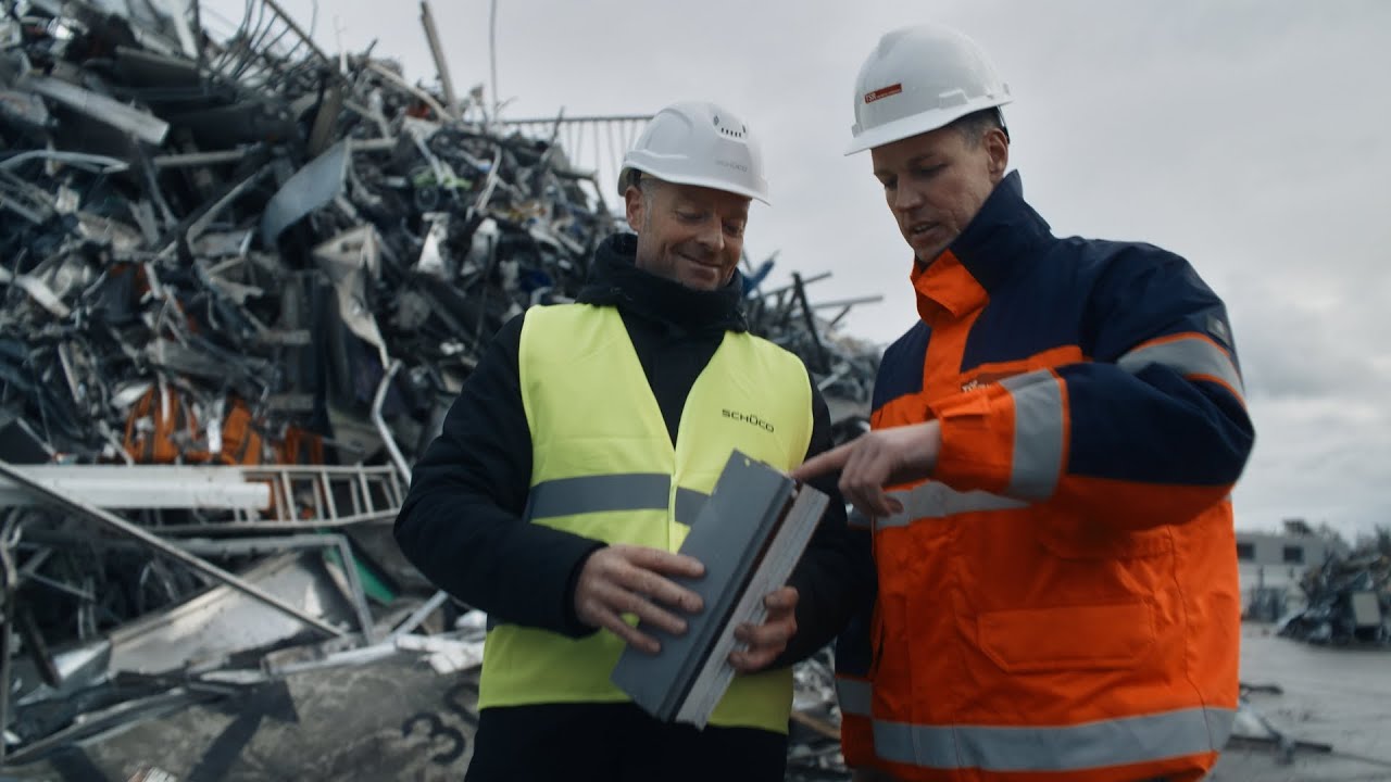 Ein geschlossener Aluminium-Wertstoffkreislauf: Der Schüco Rücknahme- und Recyclingservice | Schüco