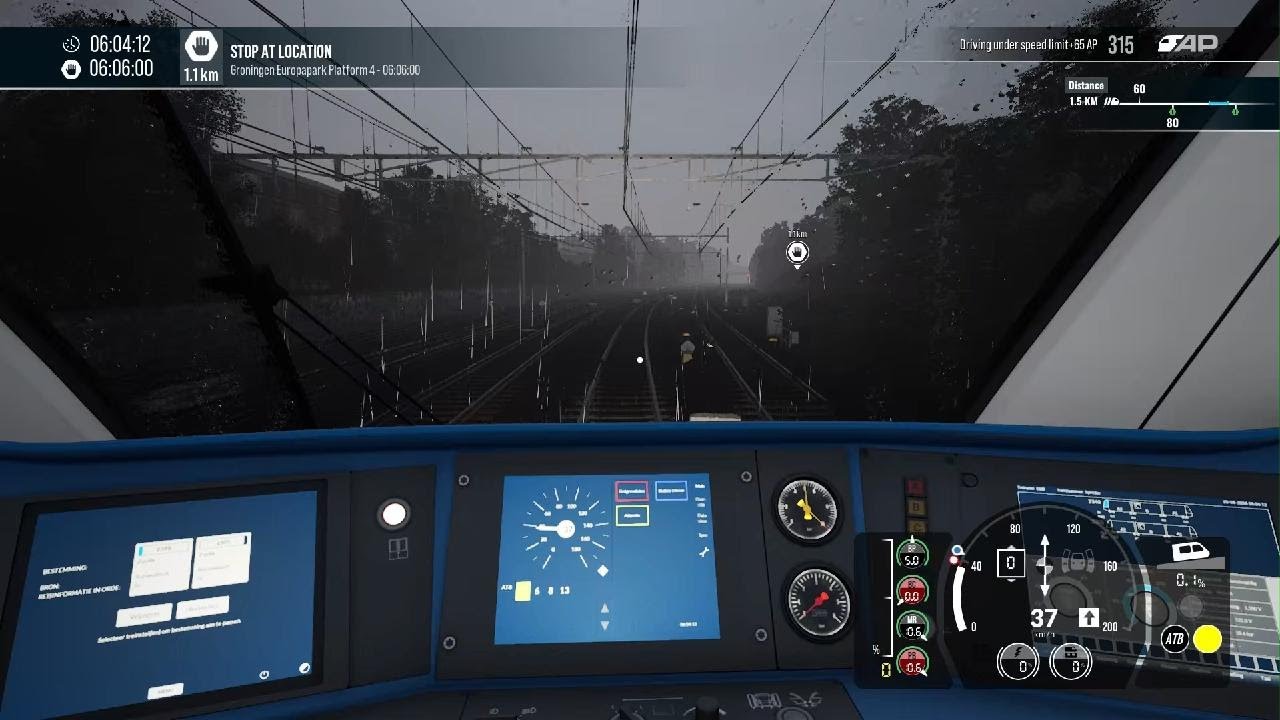 Train Sim World 5 vroege dienst