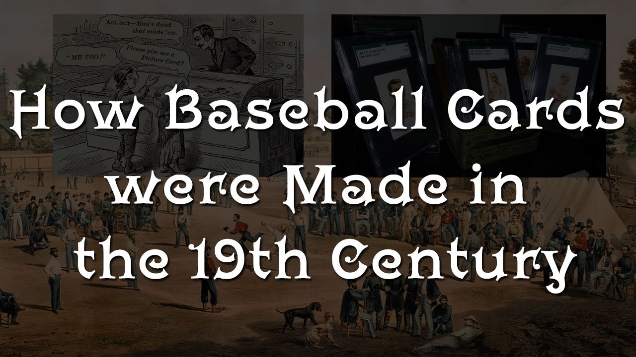 How Baseball Cards Were Made in the 19th Century