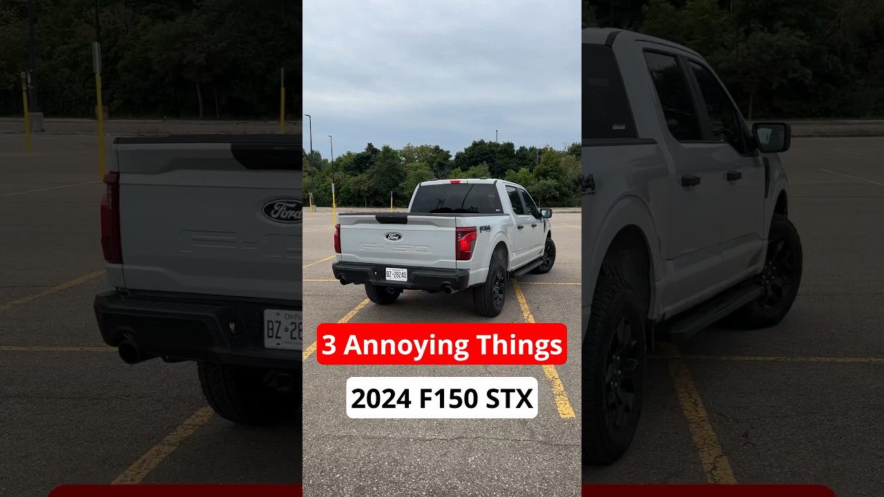 3 irytujące rzeczy w Fordzie F-150 STX z 2024 roku #zakupsamochodu #samoch&oacute;d #recenzjasamochodu #...