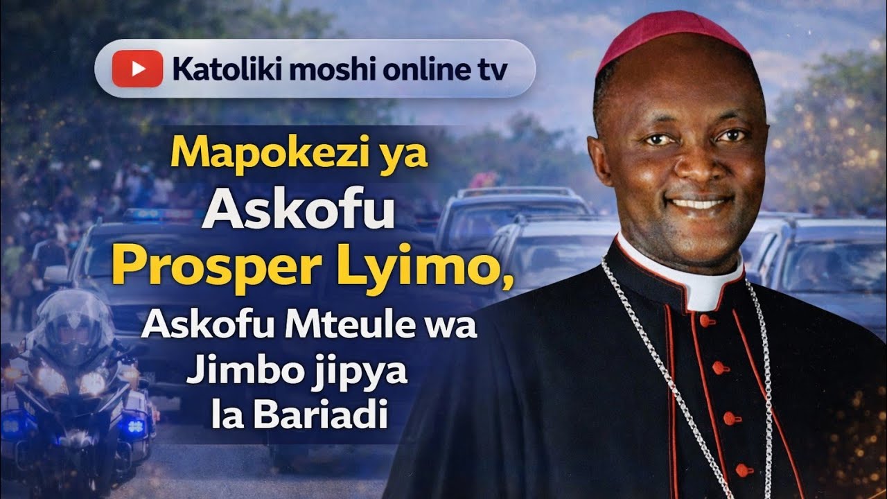 #LIVE MAPOKEZI YA ASKOFU MTEULE WA JIMBO JIPYA LA BARIADI - SHINYANGA