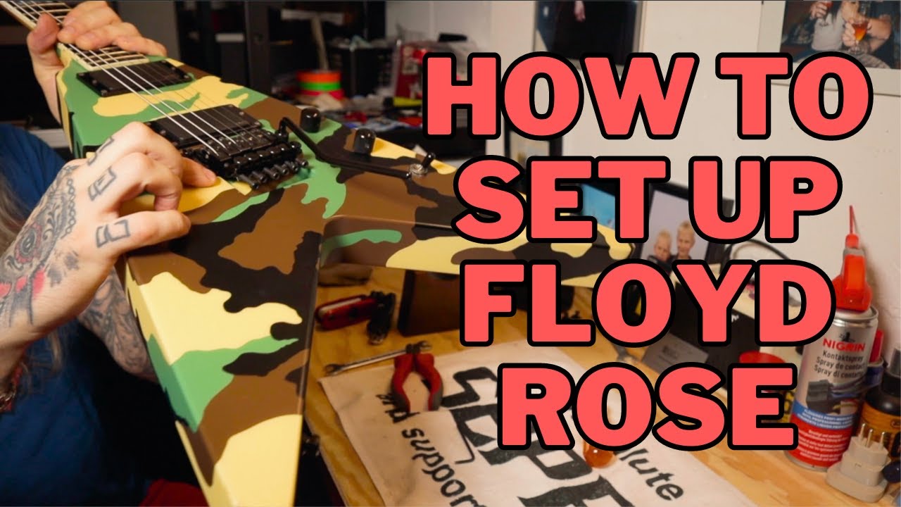 How To Set Up FLOYD ROSE so that it REALLY STAYS IN TUNE.