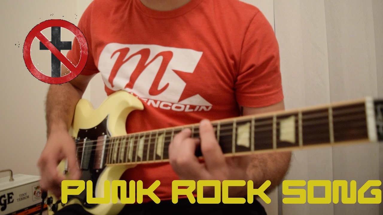 [Guitar Cover] - Bad Religion - Punk Rock Song