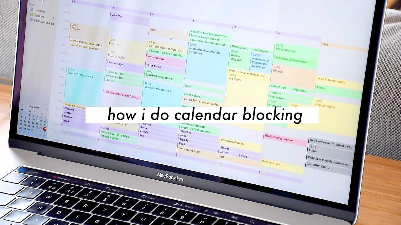 CALENDAR BLOCKING // Time Management for Students