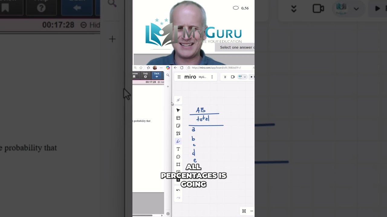 Easy GRE Quantitative Second Section of ETS Official POWERPREP 2: Probability
