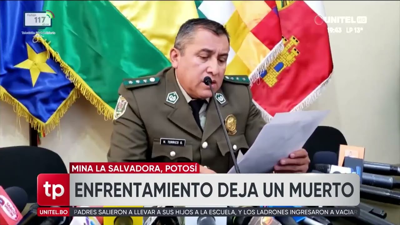 Violento enfrentamiento con dinamita en mina de Potosí termina con un fallecido