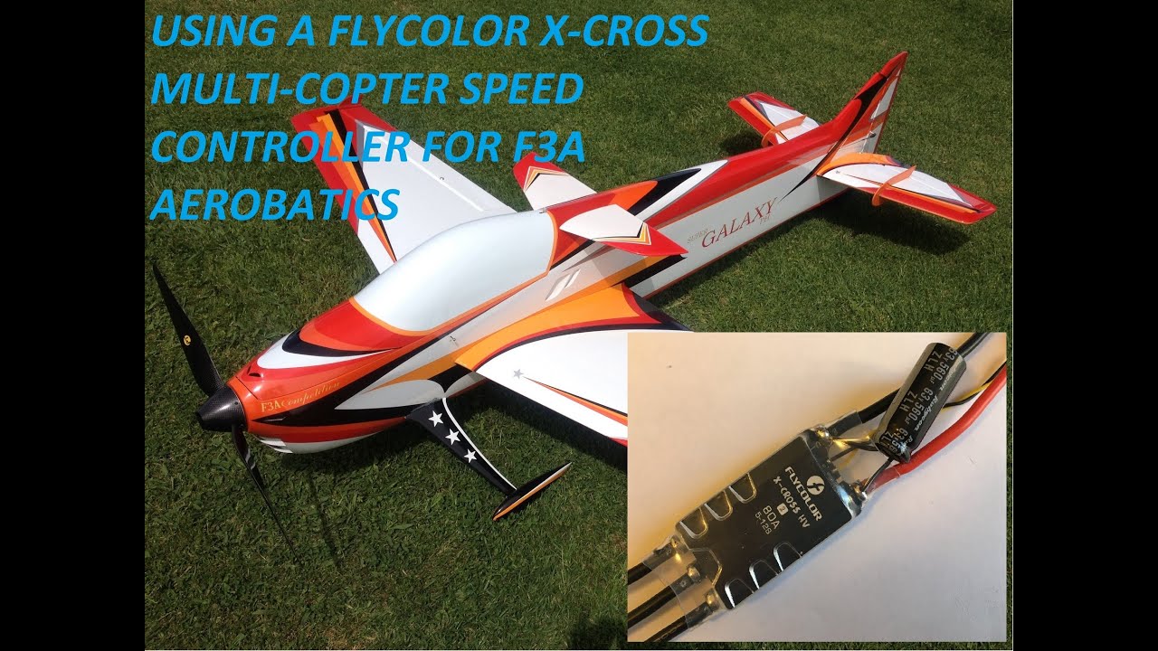 Flycolor Multi-copter Speed Controller for F3A Aerobatics