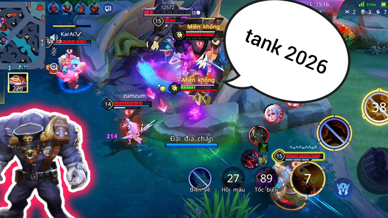 Liên Quân|nếu teem sp ko tank thì đã có toro đi top lo tank tới nơi tới chốn 