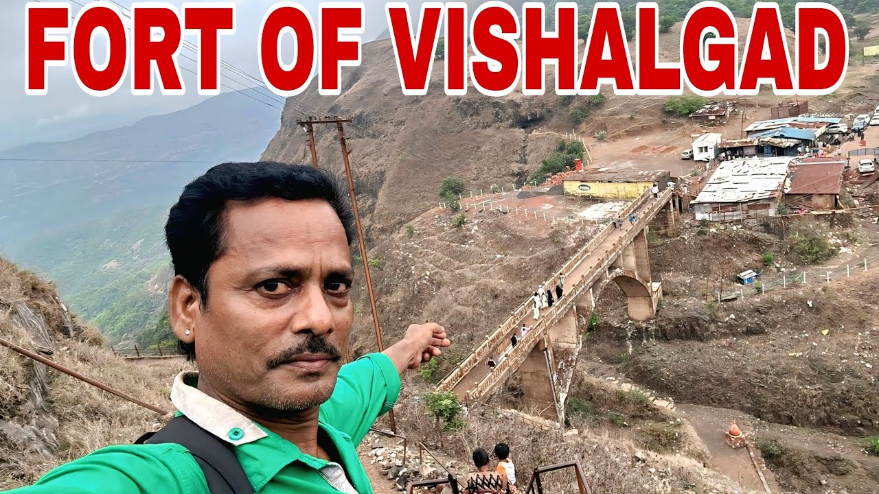 VISHALGAD FORT MAHARASHTRA INDIA @OmmSreeBharatYatraVlog