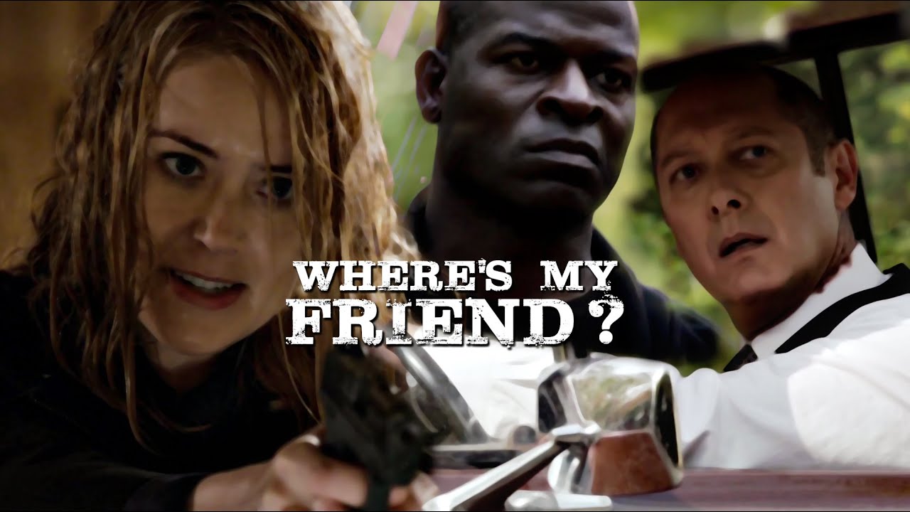 (The Blacklist) Red, Lizzie, & Dembe | Where's my friend? [+3x08]