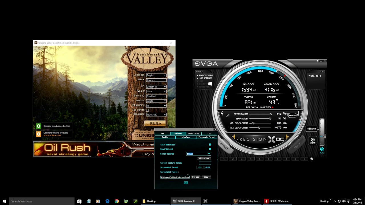 How To OverClock GPU With EVGA Precision X OC Edition