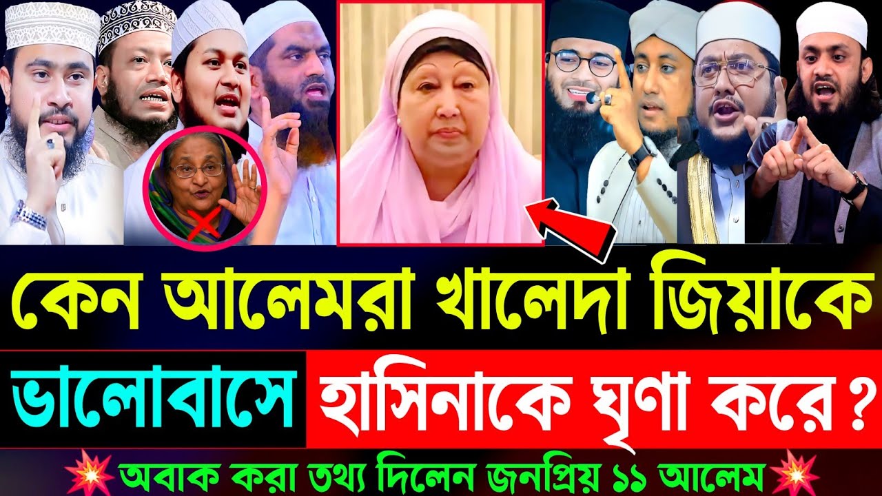 আলেমরা কেন খালেদা জিয়াকে ভালোবাসে? | কেন শেখ হাসিনাকে ঘৃণা করে? | khaleda zia | bnp | Sheikh Hasina