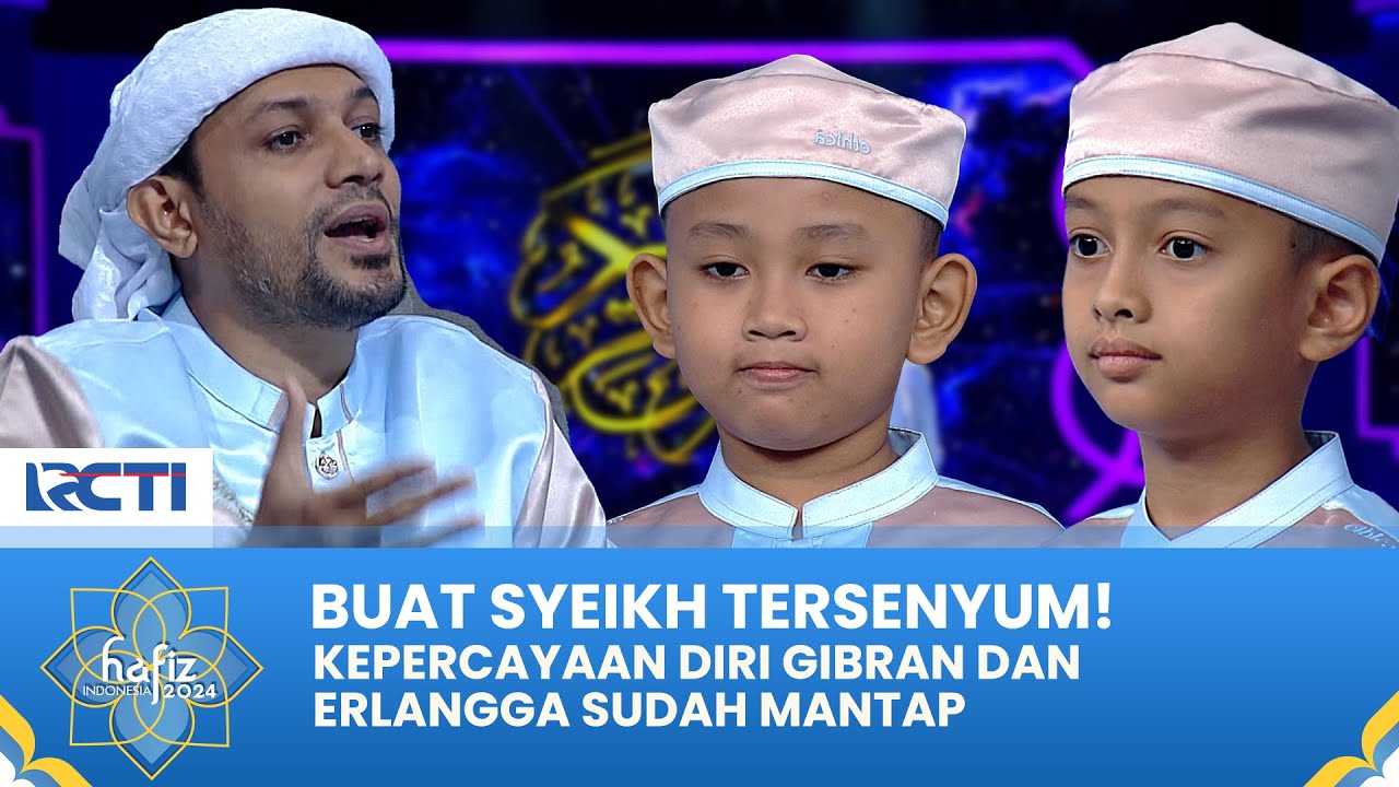 PENUH SEMANGAT! Gibran & Erlangga Bacakan Surah Al Bayyinah & Al Ikhlas | HAFIZ INDONESIA 2024
