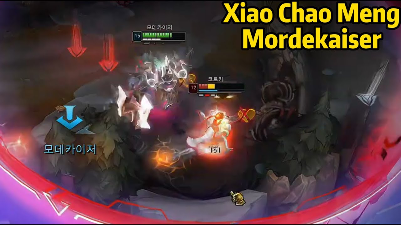 Xiao Chao Meng Mordekaiser: His Mordekaiser is GOD LEVEL!