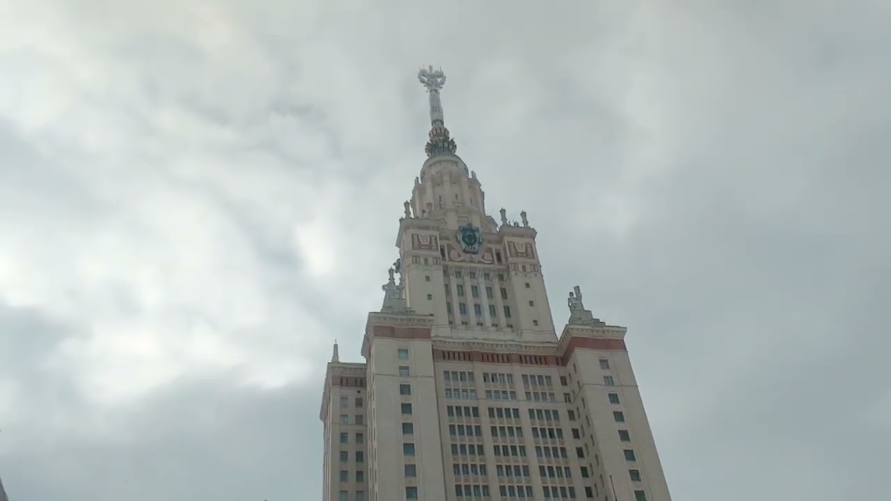 Прогулки по Москве. Морозным днем вокруг МГУ