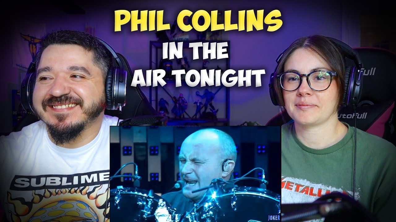 SHE LOVED IT! | Phil Collins - In The Air Tonight (Live 2004) | REACTION