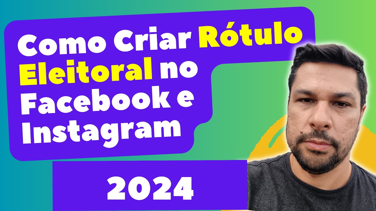 Criar Rótulo para Anúncios Políticos Facebook e Instagram 2024