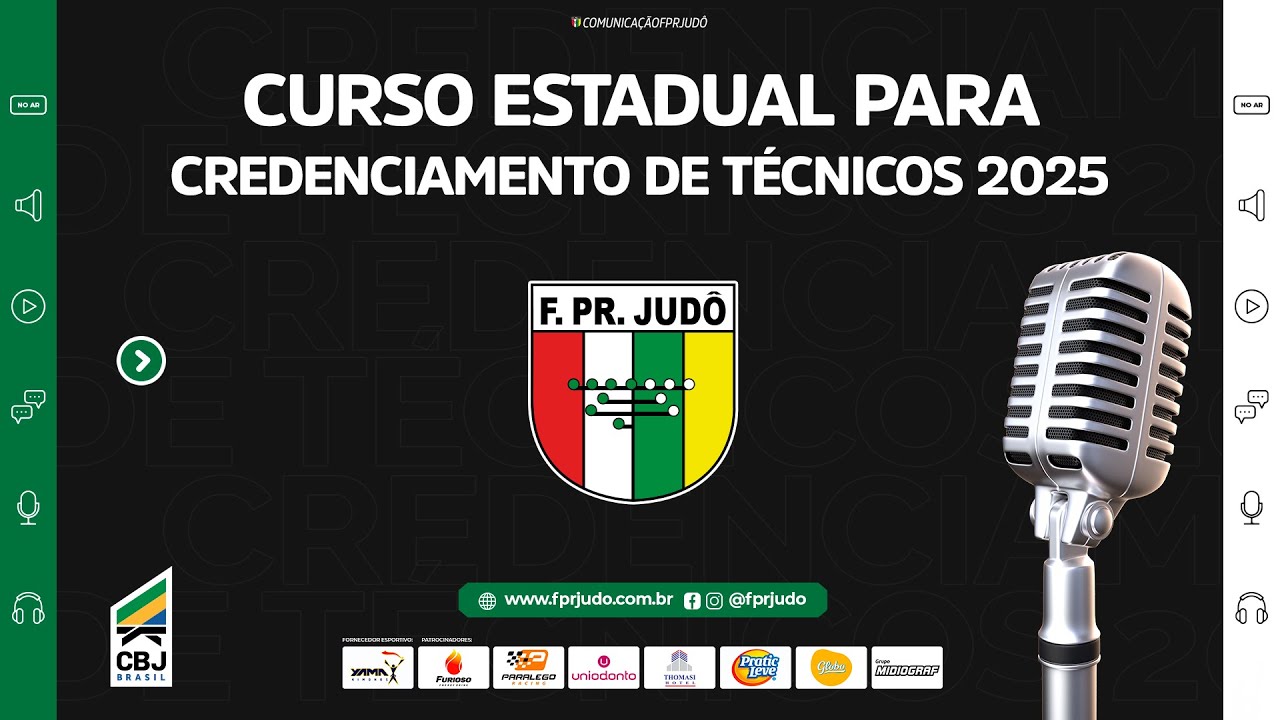 Credenciamento técnico F.PR.Judô 2025