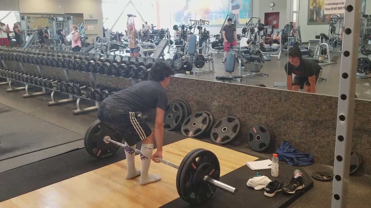 Teen Powerlifter - 8/6/17 Deadlifts