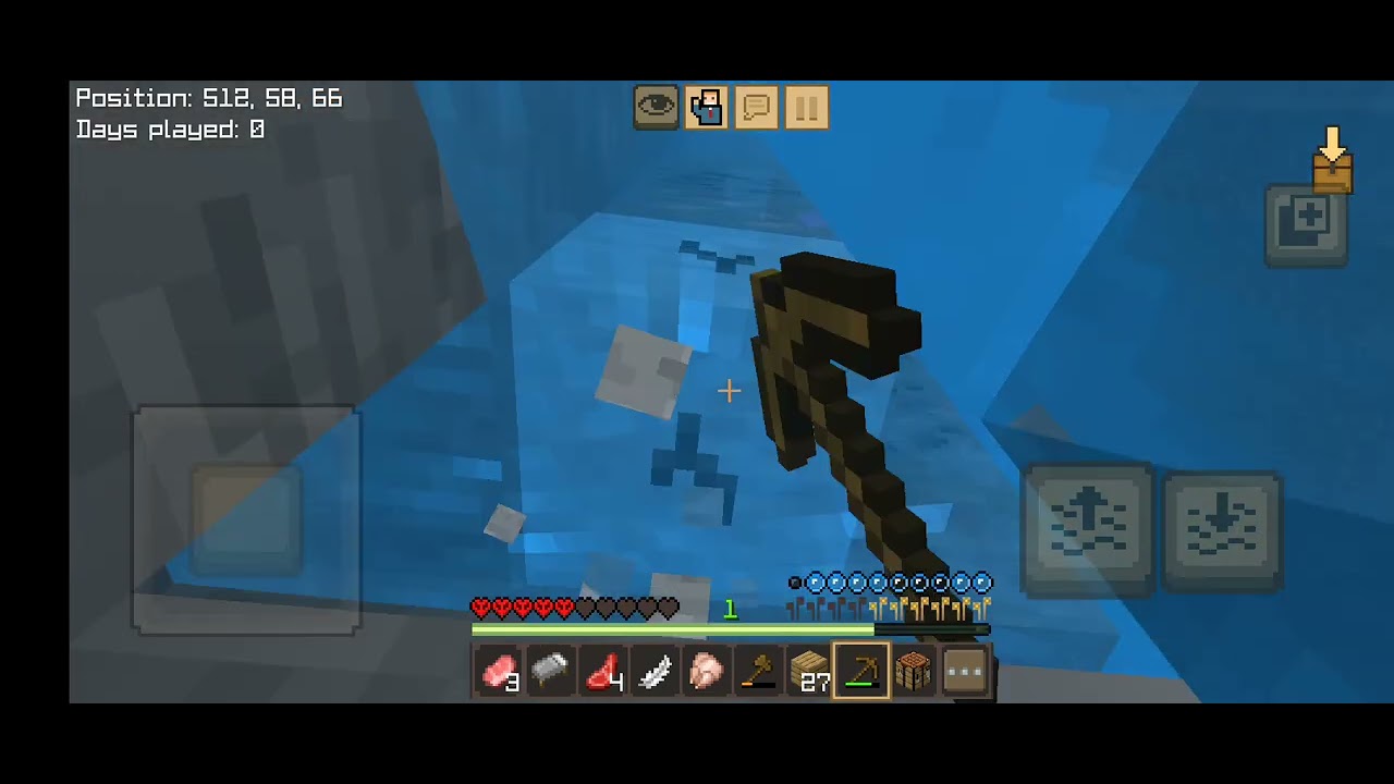 First time playing on hardcore but it's not real minecraft 