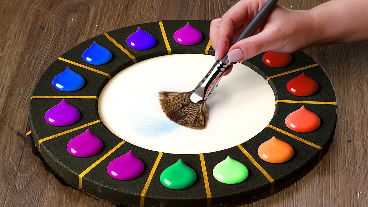 GRADIENT EMOTIONS in CIRCLES – Acrylic Art That Speaks