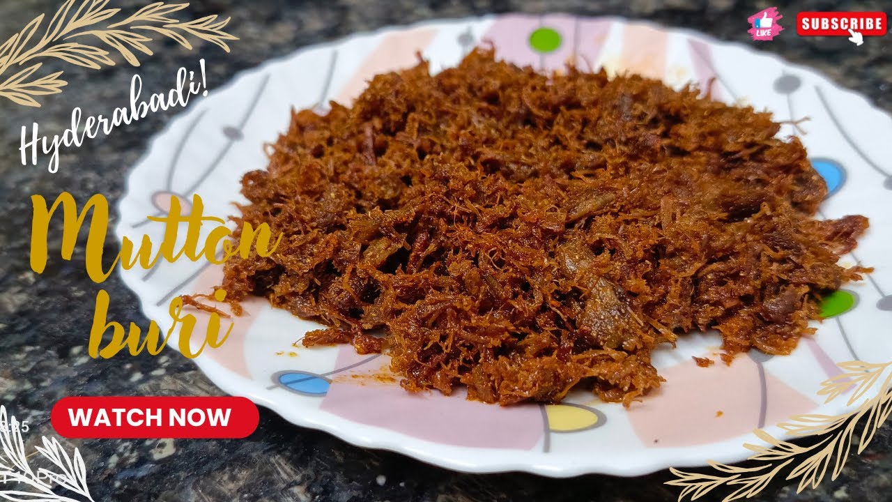 Hyderabadi Mutton Buri | Bakra-Eid Special | Unique New Dish | #recipe #cooking #traditional #yft