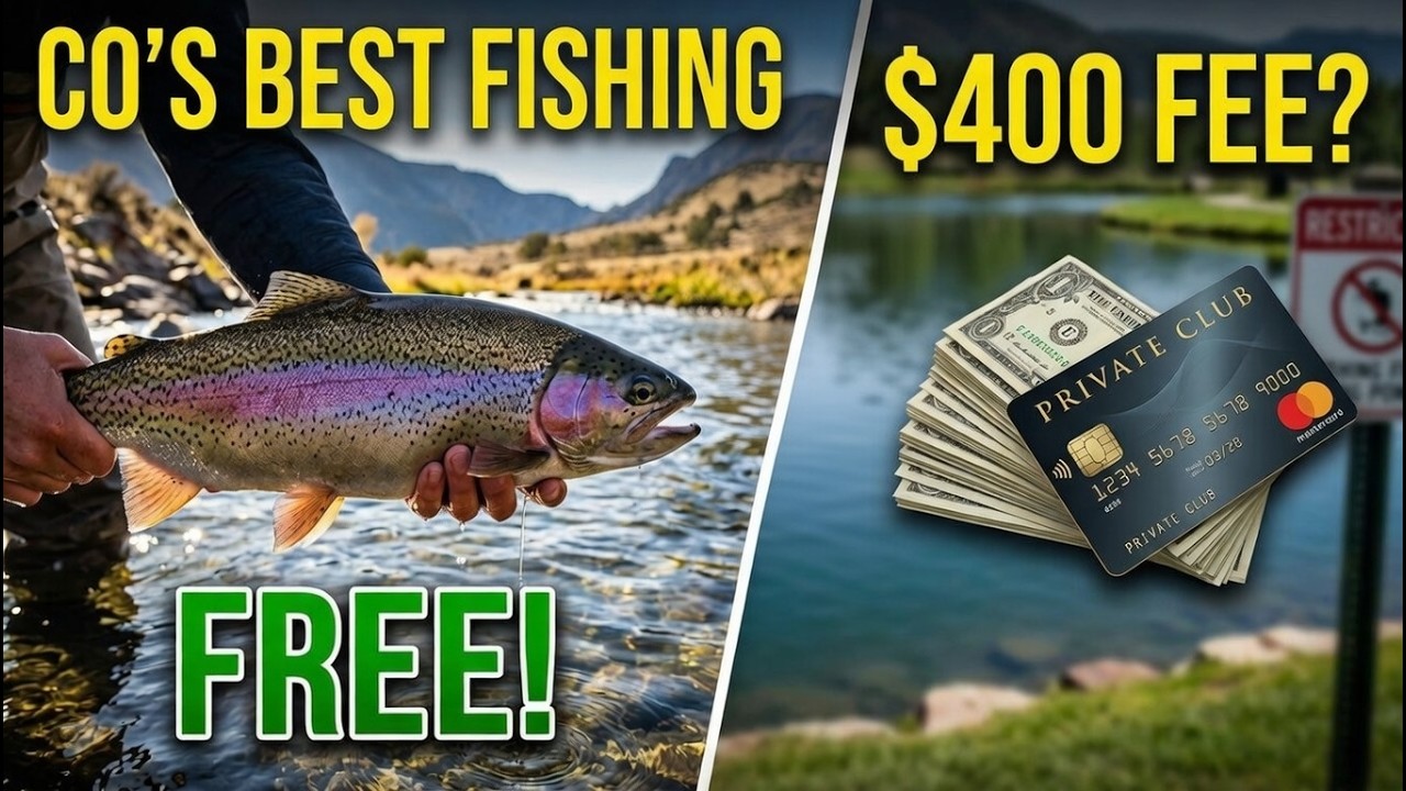 Free Fishing Spots in Colorado Better Than Private Clubs