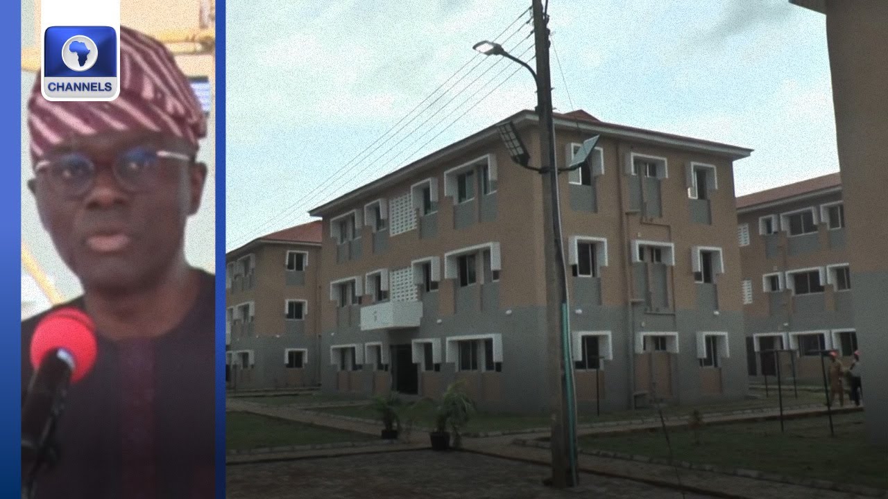 Sanwo-Olu Commissions 270 Units Of House In Egan-Igando