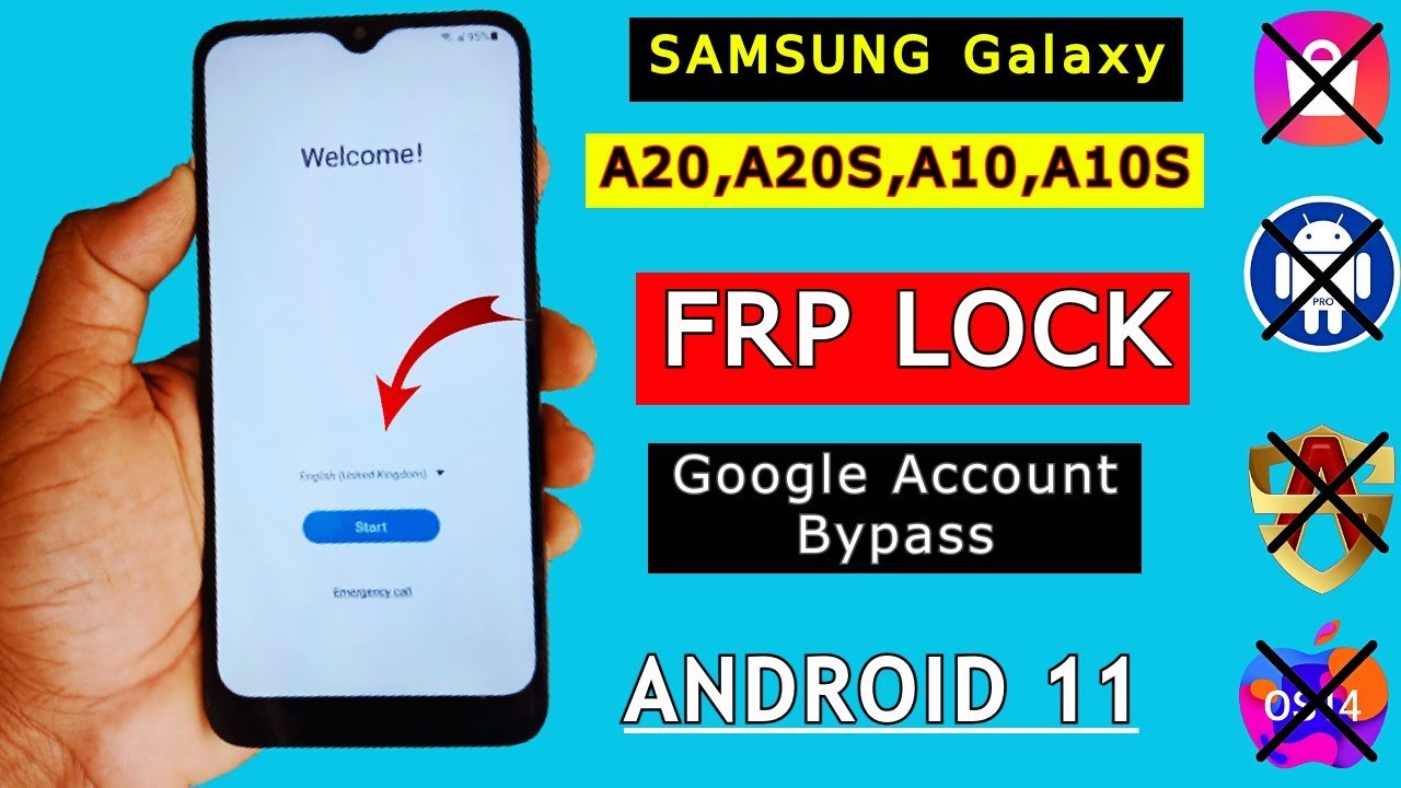 Samsung A10,A10S,A20,A20S FRP Bypass 2024 Android 11 | Google Account Unlock / Remove FRP Without PC