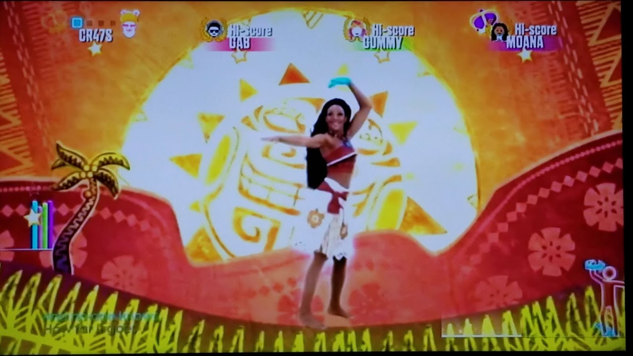 Just Dance 2018 Wii  How Far I'll Go