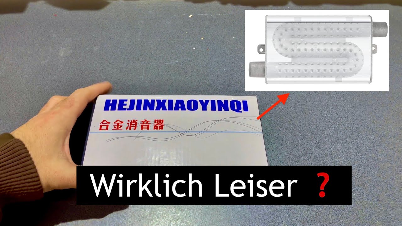 Schalldämpfer Test für Standheizung / Leiser ❓