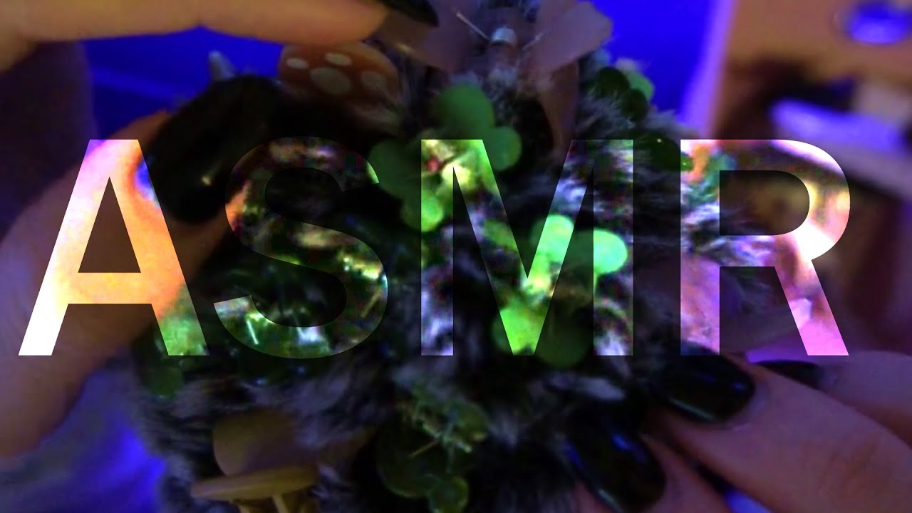 ASMR clipping up your hair