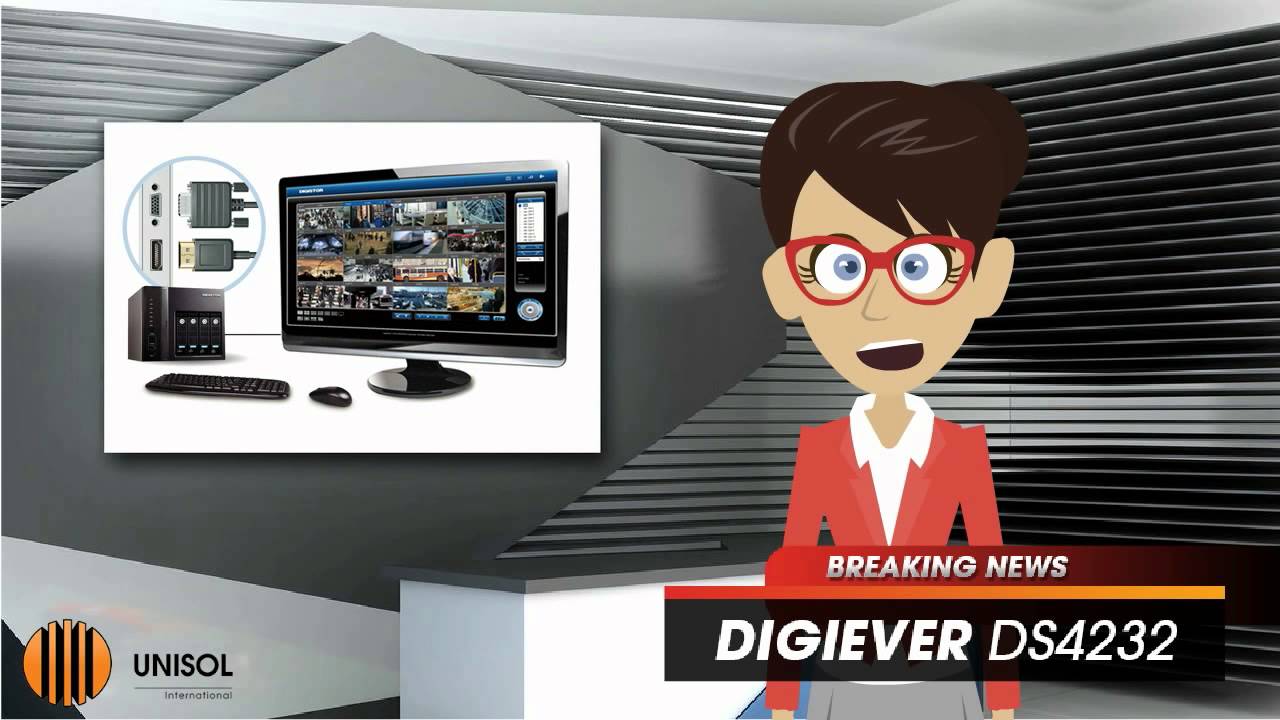 The New Digiever DS4232: Linux-Embedded Standalone NVR with Full HD Local Display