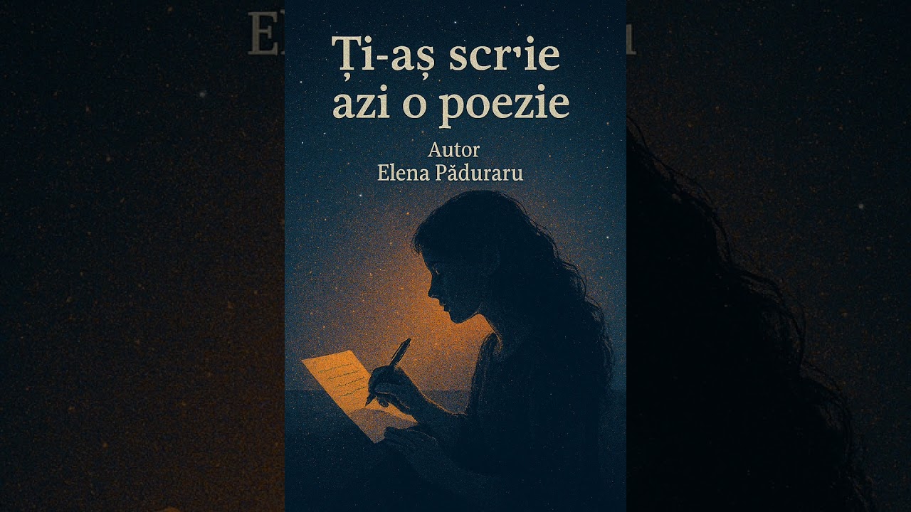 Ți-ași scrie azi o poezie..🎶❤️‍🔥 ( versuri Elena Păduraru )