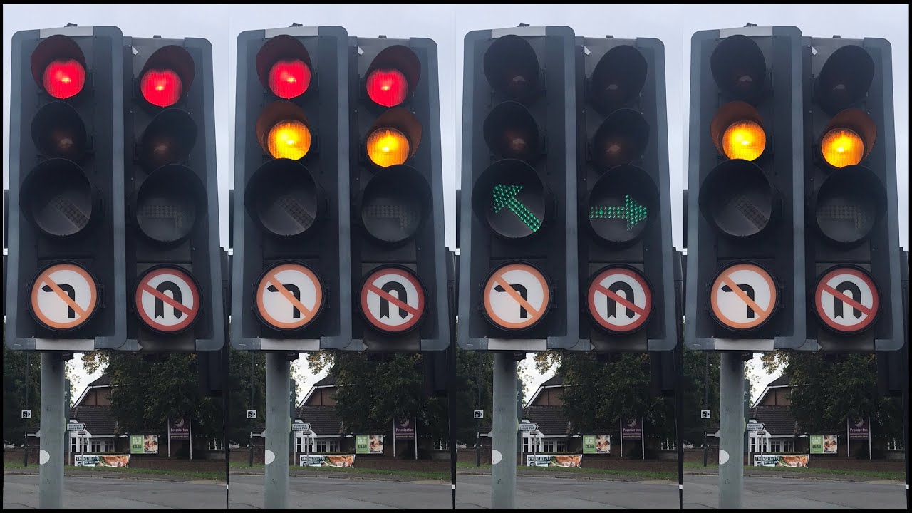 Derby: Newdigate Street A5111 J/O Sinfin Lane, Page Signals, PEEK Elite, Ultra Signal Traffic Lights