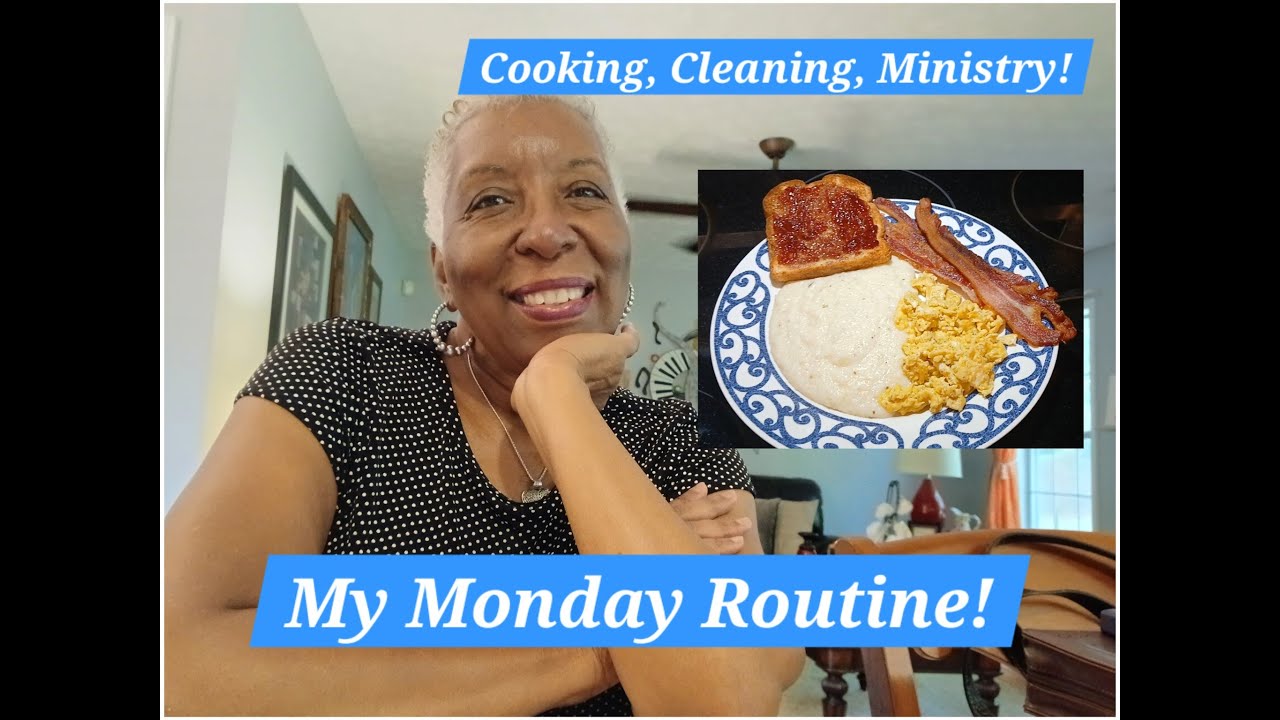 My Monday Routine! Tidying up, Cooking Breakfast, Ministry Work, Real Social Media Talk!