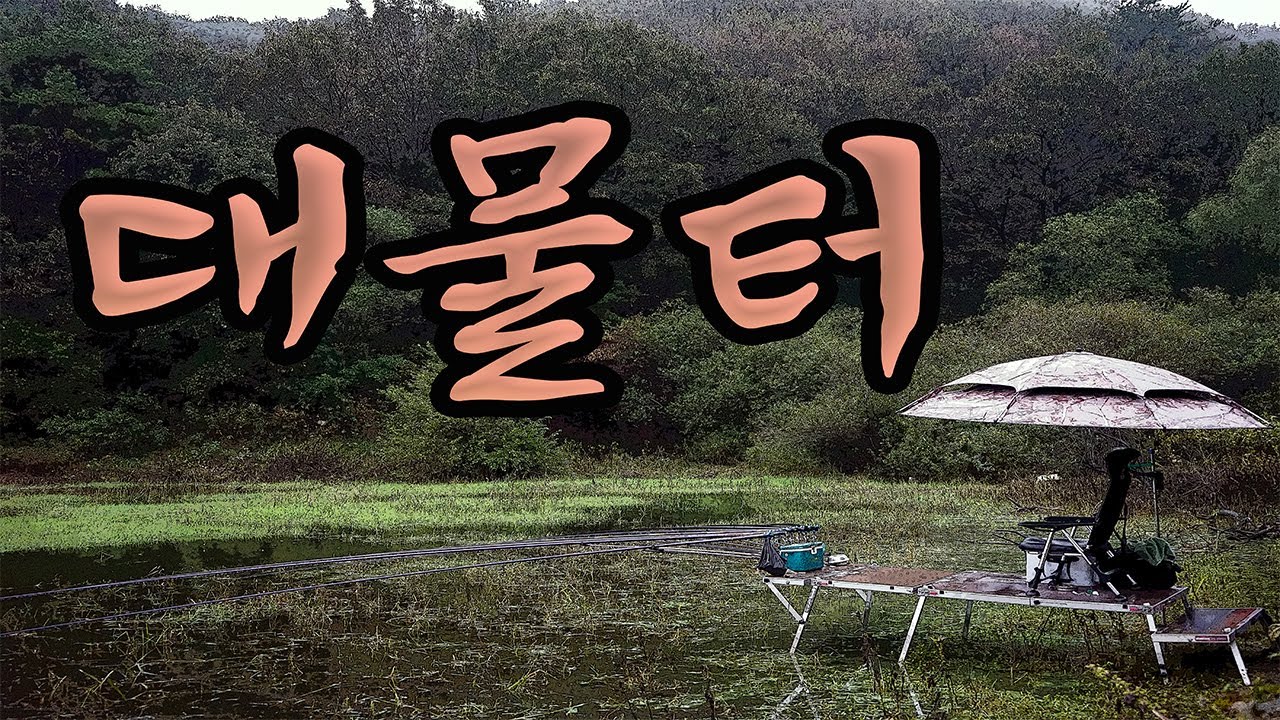 185회. 우천 2박3일 낚시기록/길낚시유림/대물낚시