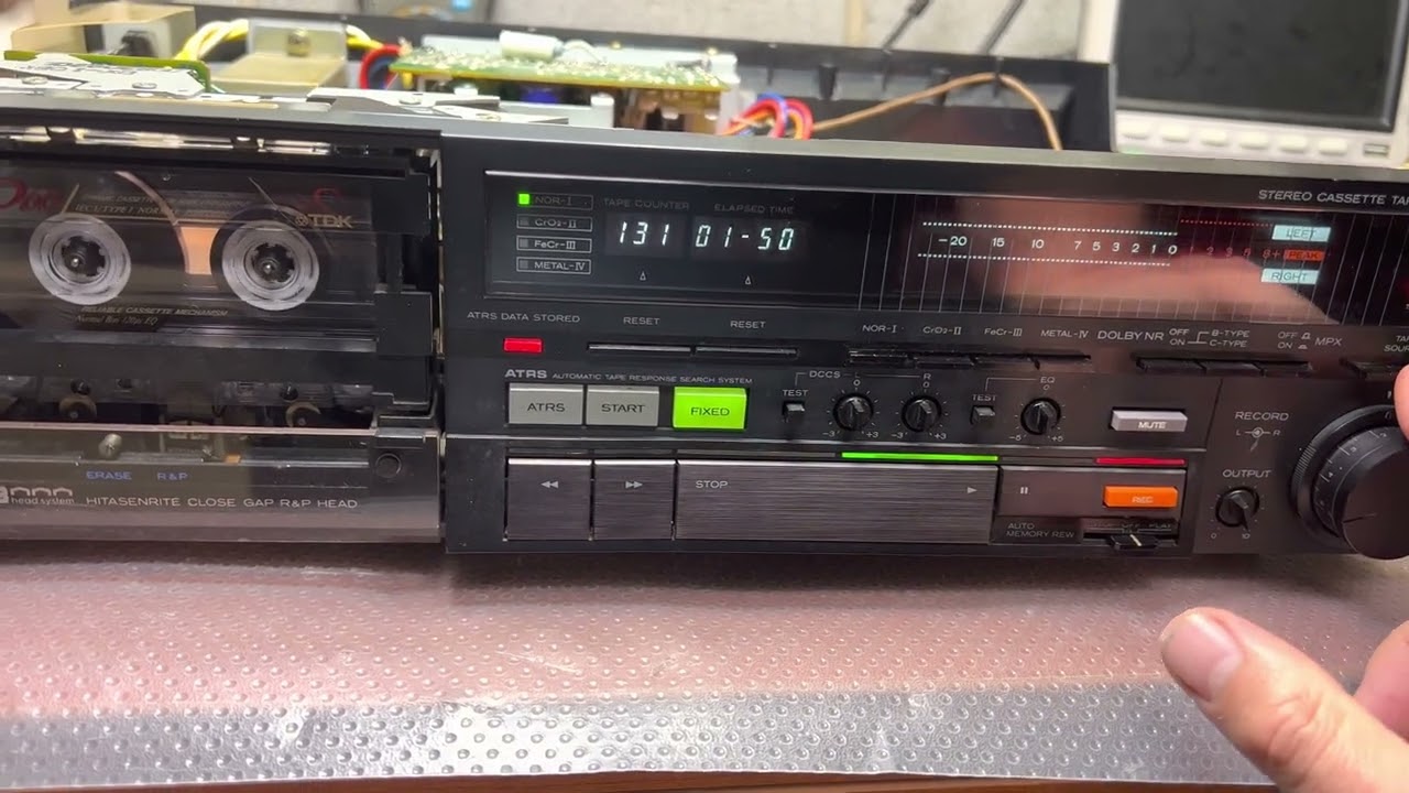 Lo-D D-9: Measuring Wow & Flutter and Unpacking the DCCS System