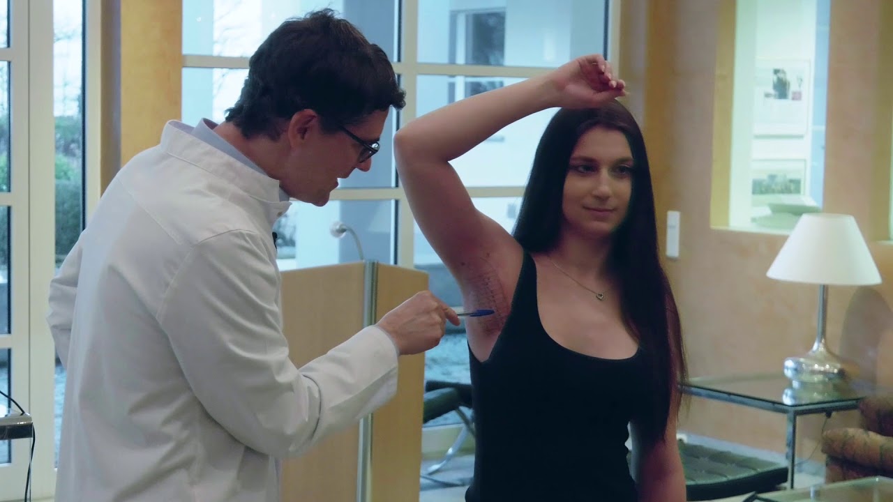 miraDry Schweißdrüsenbehandlung mit Prof. Mang und Dr. Altmann in der Bodenseeklinik - regioTV