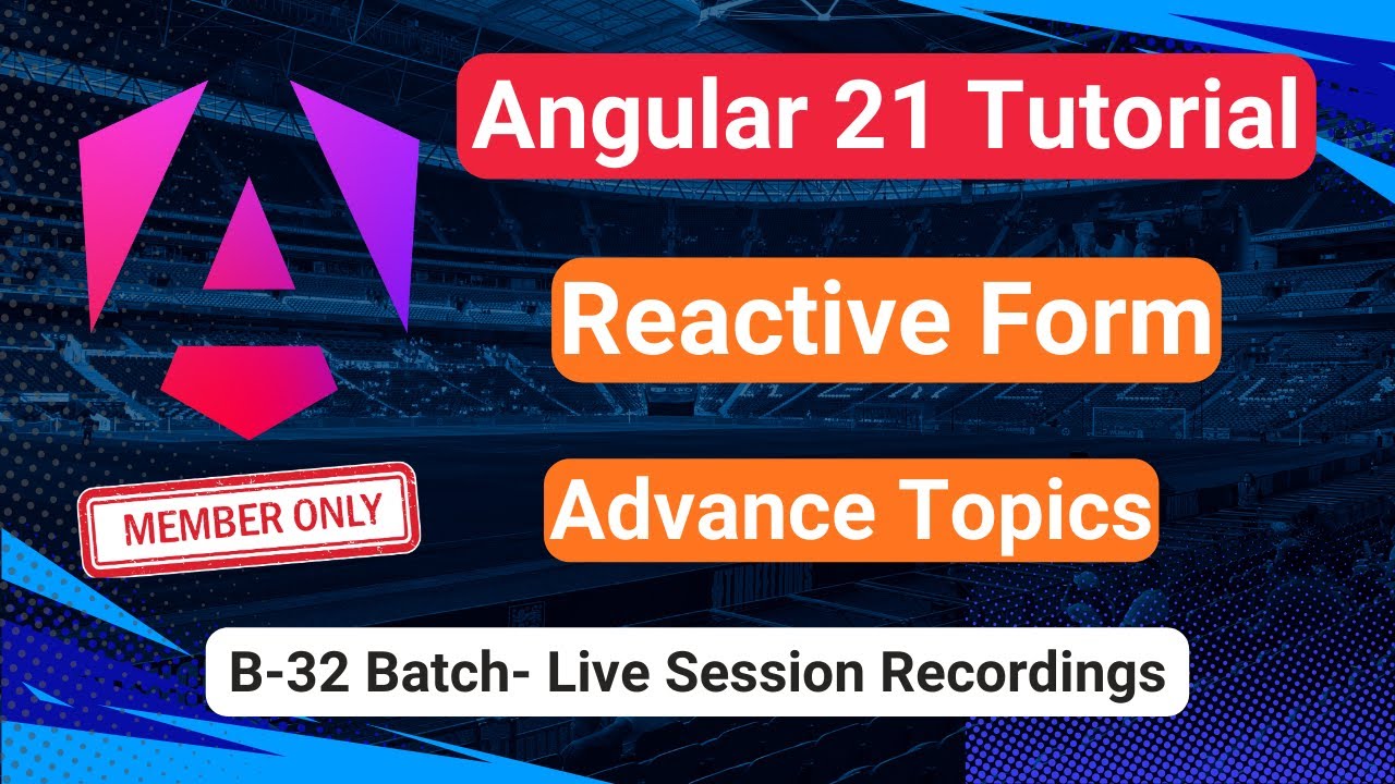 Reactive Form Advance Concepts | Angular Tutorial