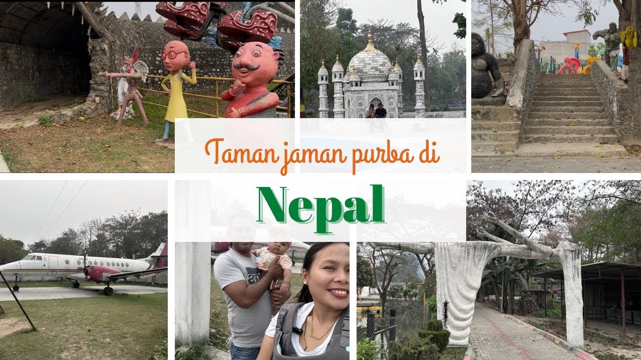 Berkunjung ke Taman Purba di Nepal😳|| Semuanya Usang😭 #adayinmylife #minivlog 